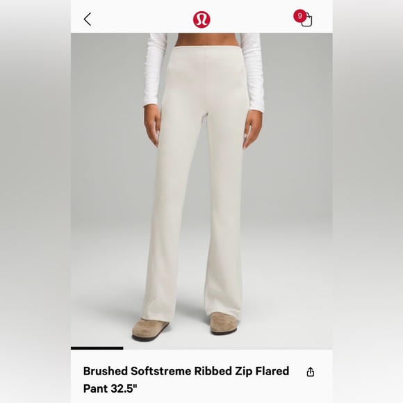 SOLD- Brushed lululemon softstreme pant - Picture 8 of 10